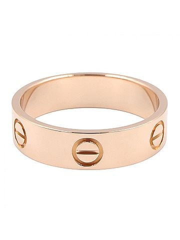 Cartier Cartier Love Ring, 18K Pink Gold (PG), Men's/Women's, Tone, B4084600 (view 2)