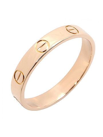 Cartier Cartier Mini Love Ring, 18K Pink Gold (PG), Women's Tone, B4085000 (view 1)