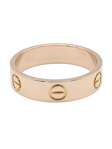 Cartier Cartier Love Ring, 18K Pink Gold (PG), Men's/Women's, Tone, B4084600 (view 2)
