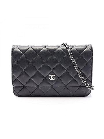 Chanel Chanel Matelassé Shoulder Bag/Handbag, Lambskin Leather, Women's, Black (AP0250) (view 1)