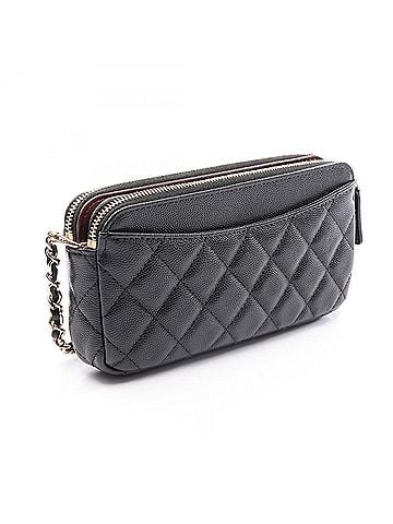 Chanel Chanel Matelassé Shoulder Bag/Handbag, Caviar Leather (Grained Calfskin), Women's, Black, A82527 (view 2)