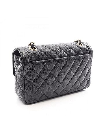 Chanel Chanel Matelassé Shoulder Bag/Handbag, Caviar Leather (Grained Calfskin), Women's, Black (view 2)