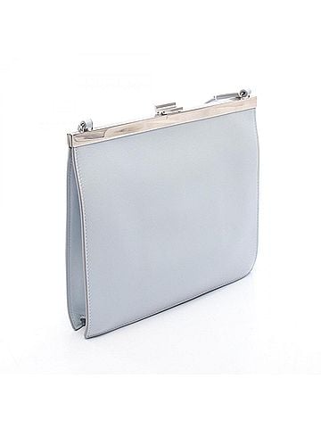 Céline Celine Clasp Mini Shoulder Bag/Handbag, Leather, Women's, Blue (view 2)