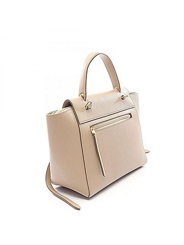 Céline Celine BELT BAG MICRO - 2-way handbag, leather, women's, beige. (view 2)