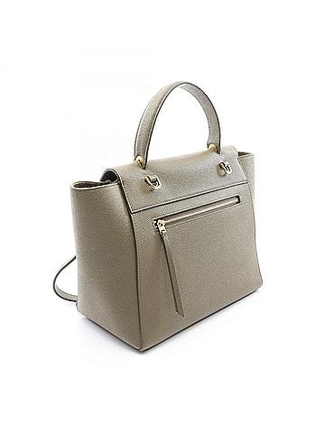 Céline Celine BELT BAG MICRO - 2-way handbag, leather, women's, khaki. (view 2)