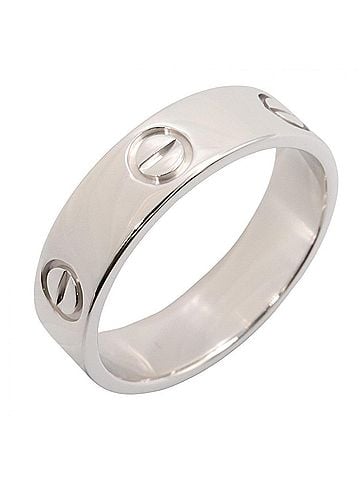 Cartier Cartier Love Ring, 18K White Gold (18KWG), Silver Tone, B4084700 (Men's/Women's) (view 1)