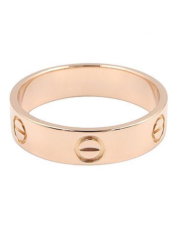 Cartier Cartier Love Ring, 18K Pink Gold (PG), Men's/Women's, Tone, B4084600 (view 2)