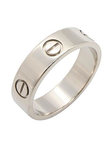 Cartier Cartier Love Ring, 18K White Gold (18KWG), Silver Tone, B4084700 (view 1)