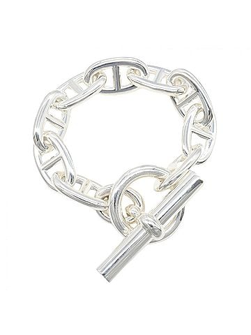 Hermès Hermes Chaine d'Ancre Bracelet TGM 9-link Accessory Sterling Silver 925 Women's Tone (view 1)
