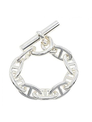 Hermès Hermes Chaine d'Ancre Bracelet TGM 9-link Accessory Sterling Silver 925 Women's Tone (view 2)