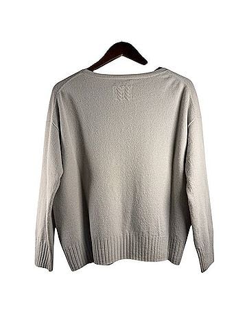 Nili Lotan Boyfriend Cashmere Sweater Cashmere Pullover Sweater (view 2)