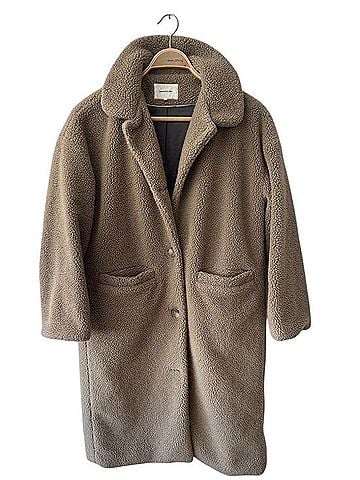 Emerson Fry Midi Sherpa Wool Coat (view 2)