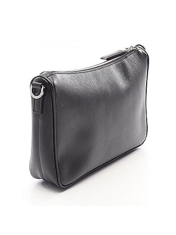 Prada Prada SAFFIANO TRAVEL Shoulder Bag/Handbag, Saffiano Leather, Men's/Women's, Black, 2VH113 (view 2)