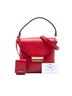 Prada 100% Leather Red Ingrid Top Handle Flap Bag One size - photo 7