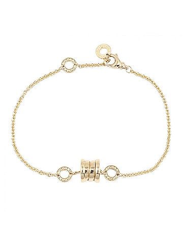 Bvlgari Bvlgari Bulgari B-zero1 Element Bracelet, 18K (Yellow Gold), Women's, Gold Tone, 340665 (view 1)