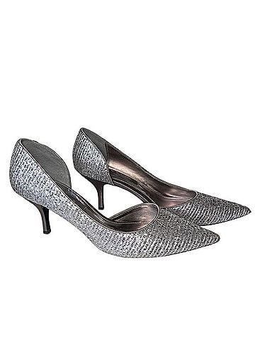 Nina D'Orsay Pointed Toe Pumps Heels (view 2)