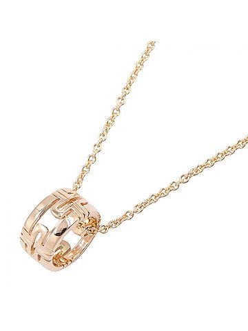 Bvlgari Bulgari BVLGARI Parentesi Necklace, 18KPG (Pink Gold), Women's, Gold Tone (view 1)