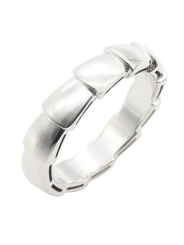 Bvlgari Bulgari BVLGARI Serpenti Viper Ring, Jewelry, 18KWG (White Gold), Men's, Women's, Silver Tone (view 1)