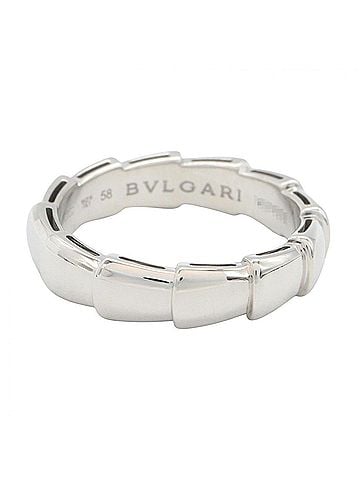 Bvlgari Bulgari BVLGARI Serpenti Viper Ring, Jewelry, 18KWG (White Gold), Men's, Women's, Silver Tone (view 2)