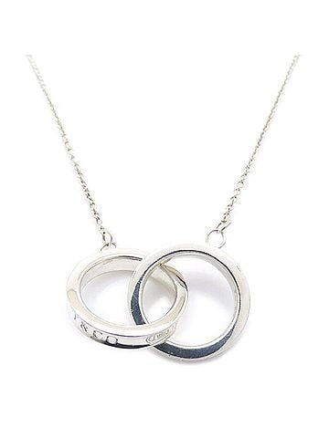Tiffany & Co. TIFFANY&amp;Co. Tiffany 1837 Interlocking Circle Necklace SV925 Women's 296114 (view 1)