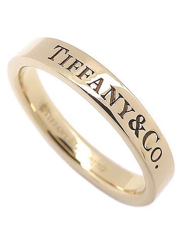 Tiffany & Co. TIFFANY&amp;Co. Tiffany Flat Band Ring, 18K Pink Gold, Women's, 296098 (view 2)