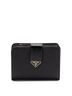 Prada 100% Leather Black Logo Leather Wallet One size - photo 1