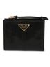 Prada 100% Leather Black Small Leather Wallet One size - photo 1