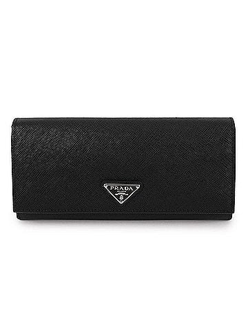 Prada Saffiano Leather Long Wallet (view 1)