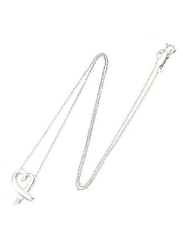 Tiffany & Co. Tiffany &amp; Co. Loving Heart Necklace, Sterling Silver 925, Women's Jewelry, Tone (view 2)
