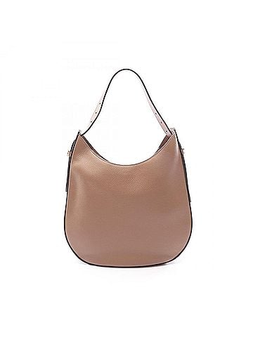 Tod's Tod's Oboe Medium Shoulder Bag/Handbag, Leather, Women's, Gray (view 1)