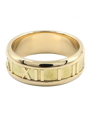 Tiffany & Co. Tiffany &amp; Co. Atlas Ring, 18K (Yellow Gold), Women's Jewelry, Gold Tone (view 2)