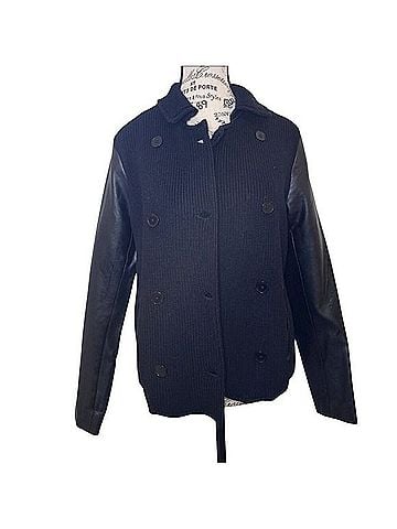 Lauren by Ralph Lauren Mixed Media Sweater Jacket Jacket (view 1)