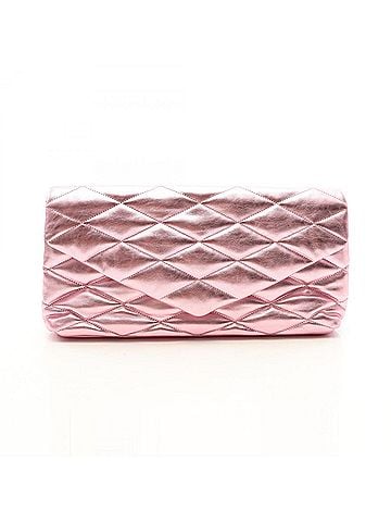 Yves Saint Laurent Yves Saint Laurent Saint Laurent Paris YSL Second Bag Clutch Handbag Leather Women's Pink 655004 (view 1)