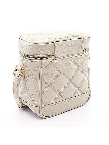 Yves Saint Laurent Yves Saint Laurent Saint Laurent Paris 80's Shoulder Bag/Handbag, Leather, Women's, Ivory, 649779 (view 2)