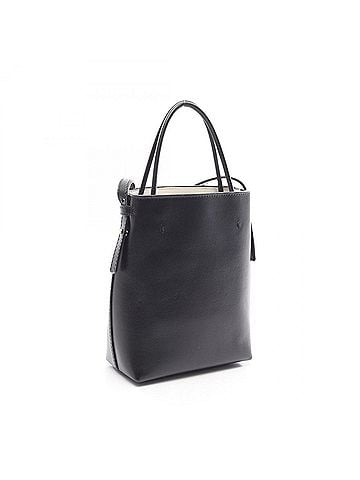 Chloé Chloé Chloe Sense Micro Tote 2-Way Handbag, Leather, Women's, Black (CHC23UP873I10) (view 2)