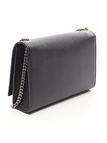 Yves Saint Laurent Yves Saint Laurent Saint Laurent Paris Kate Star Shoulder Bag/Handbag, Leather, Women's, Black, 446754 (view 2)