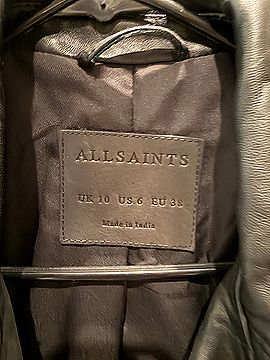 ALLSAINTS Leather Jacket (view 2)