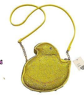 Betsey Johnson Easter Kitsch Peeps Yellow Chick Rhinestone Crossbody Bag Crossbody Bag (view 1)