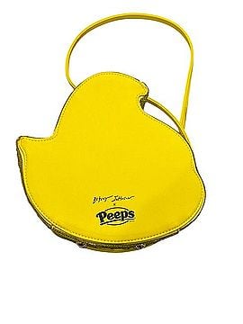Betsey Johnson Easter Kitsch Peeps Yellow Chick Rhinestone Crossbody Bag Crossbody Bag (view 2)