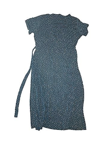 Latched Mama Nursing Dress Pockets Tulip Hem Belt Casual Dress (view 2)