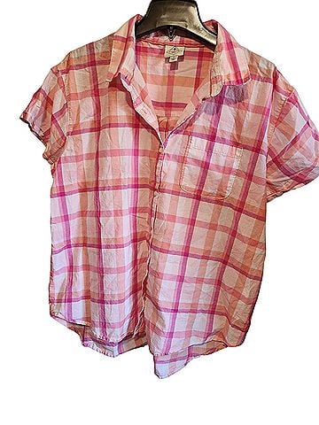 St. John's Bay Short Sleeve Button-Down Shirt (view 1)