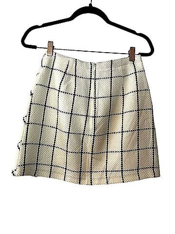 Cato checkered mini skirt Wool Skirt (view 2)
