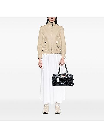 Gucci Coated Canvas Dialux Britt Boston Bag (view 2)