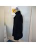 Cole Haan 63% Wool 22% Viscose 6% Polyester 4% Alpaca 100% Polyester Black Coat Size 10 - photo 5