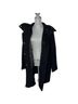Cole Haan 63% Wool 22% Viscose 6% Polyester 4% Alpaca 100% Polyester Black Coat Size 10 - photo 2