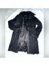 Cole Haan 63% Wool 22% Viscose 6% Polyester 4% Alpaca 100% Polyester Black Coat Size 10 - photo 14