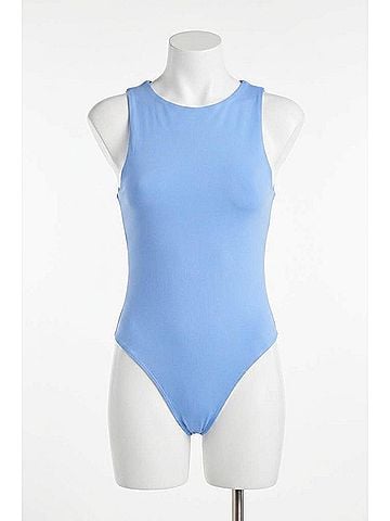 Steve Madden Women's Nico Knit Bodysuit in Granada Sky (view 2)