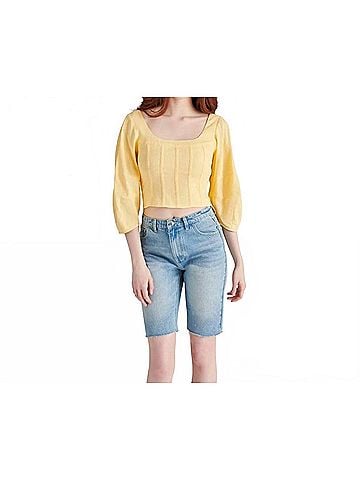 Steve Madden Shay Top in Golden Glow (view 2)