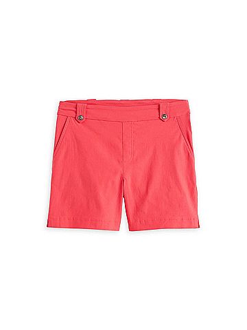 Tribal Women's Ziggy Pull On Short in Coral Fizz (view 1)