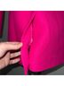Allegra K 100% Polyester Pink Coat Size S - photo 13